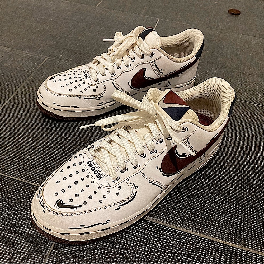 Custom Air Force 1s size11